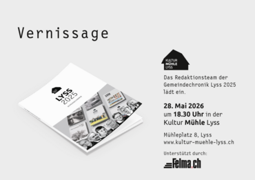Vernissage der Lysser Chronik 2025