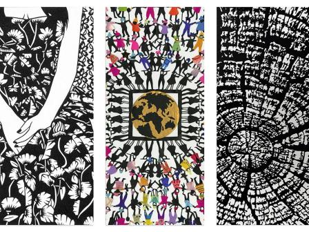 Scherenschnitt «ANDERS»